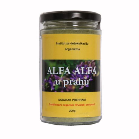 ALFA-ALFA PRAH(150g)-Hrvatski proizvod, Prirodni izvor A vitamina