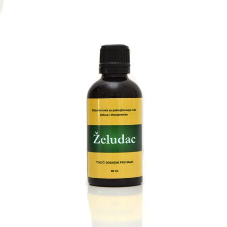 Želudac(60ml)-biljna formula za poboljšanje rada želuca