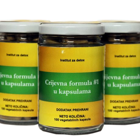 Crijeva #1 u kapsulama 300 kom-biljna formula za poboljšanje rada crijeva